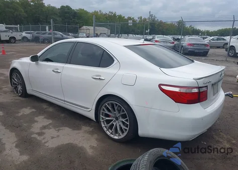 2008 Lexus Ls 460 z USA, uszkodzony, nr VIN JTHBL46F585074840